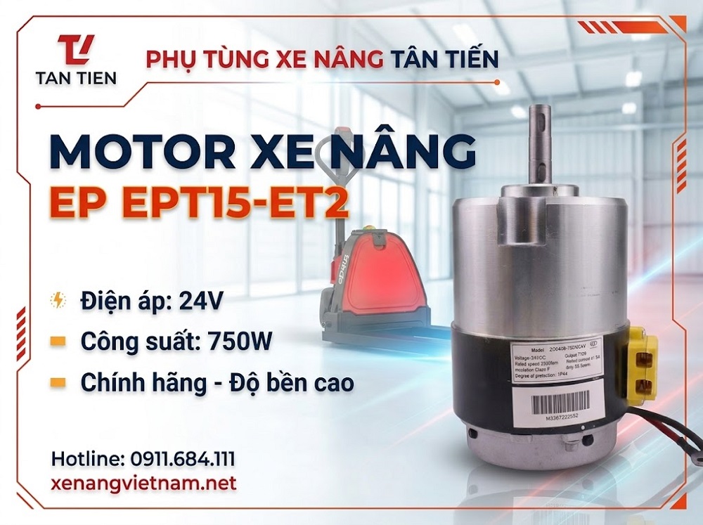 Motor Xe Nâng EP EPT15-ET2 24V-750W